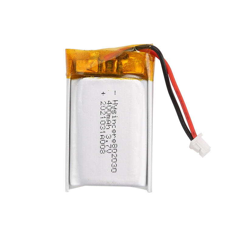 802030 400mAh Li-polymer Battery 3.7V