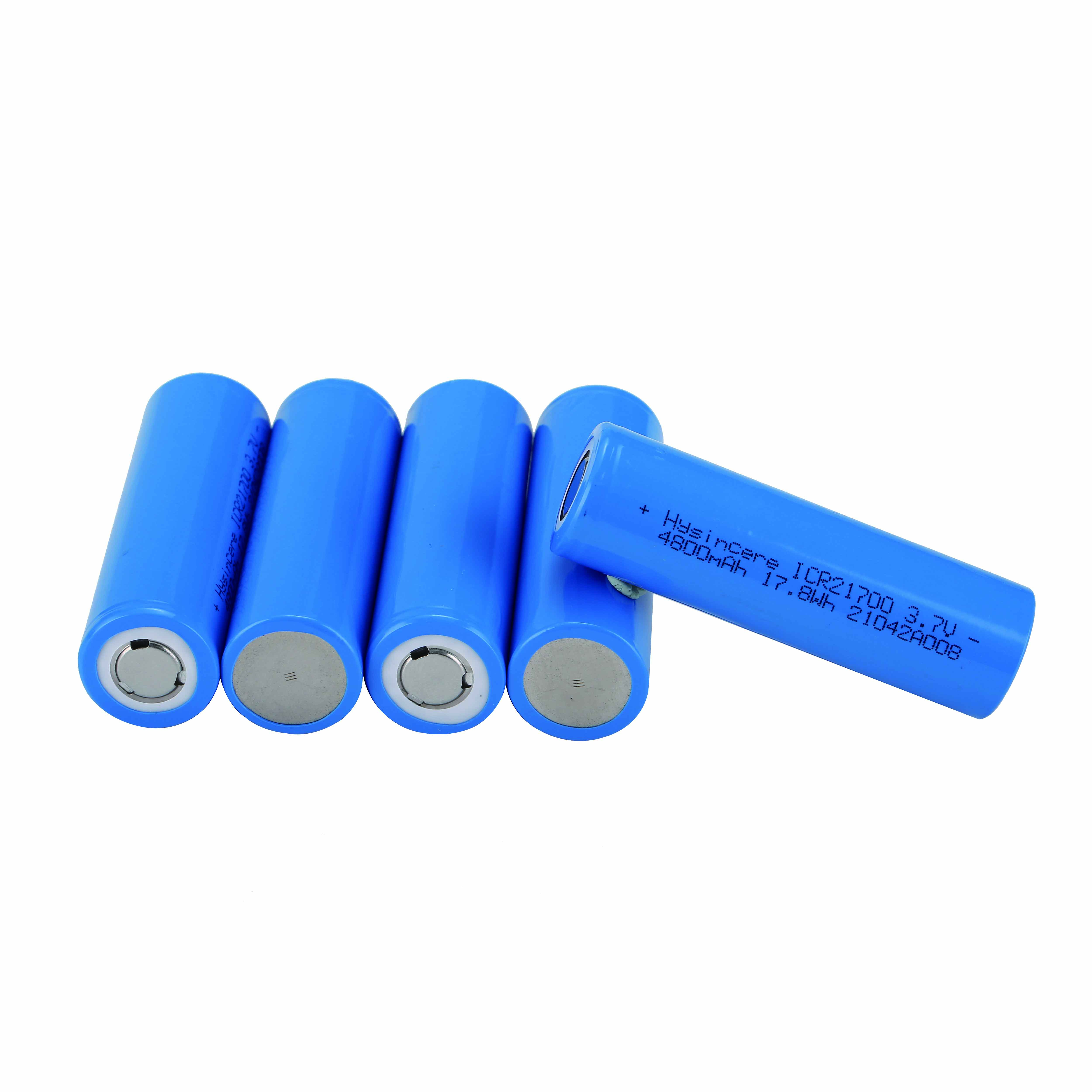 21700 3.7V Lithium Ion Battery 4800mAh 3C