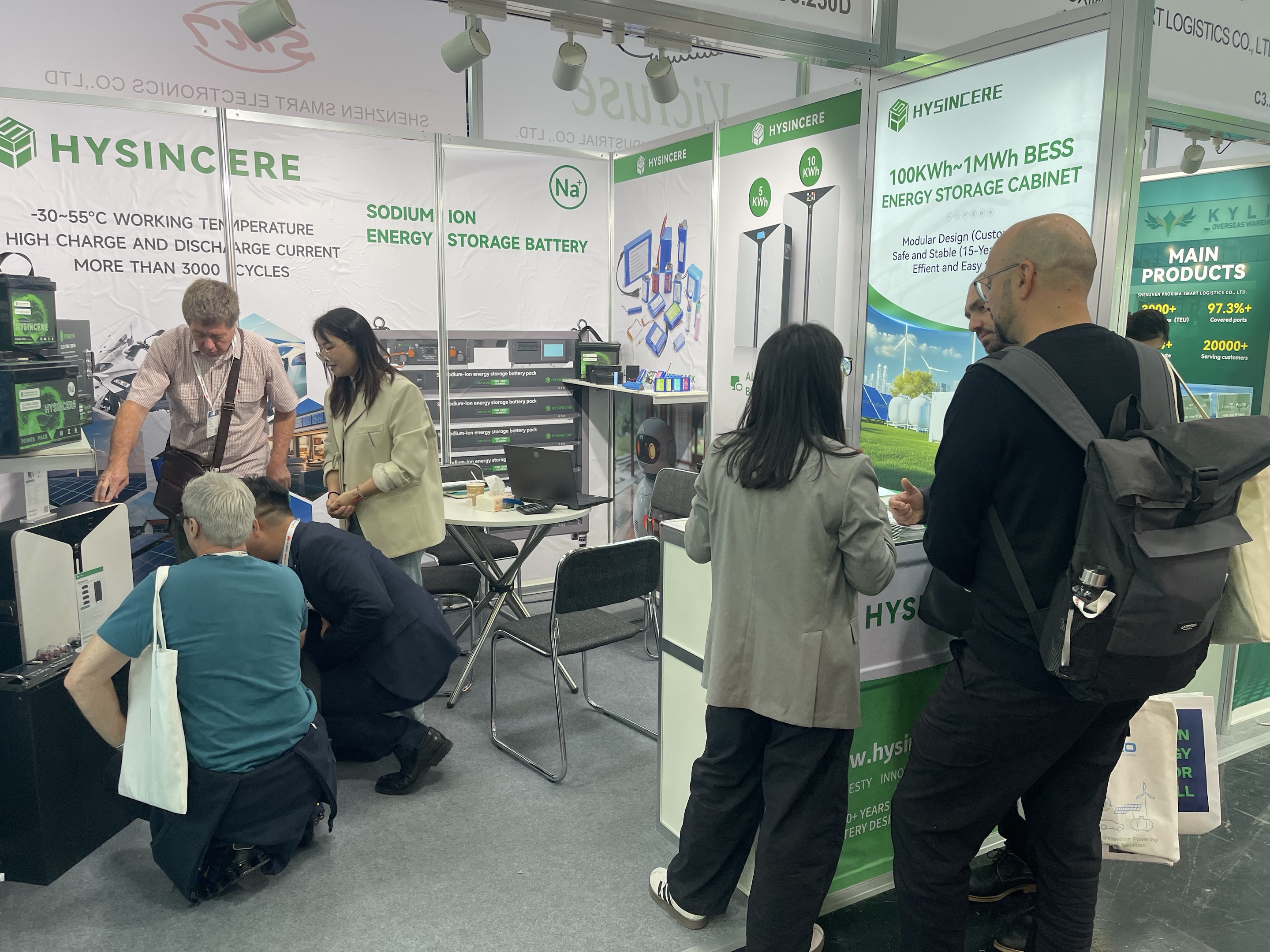 HYSINCERE Successfully Showcased Advanced Battery Solutions at Intersolar Europe 2025