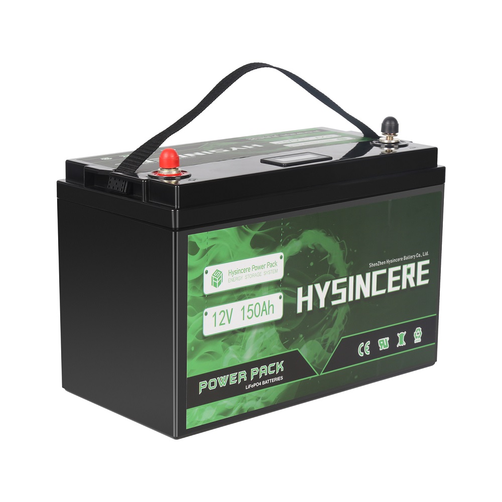 12V 150Ah Rechargeable Lithium Battery for Marine Boat