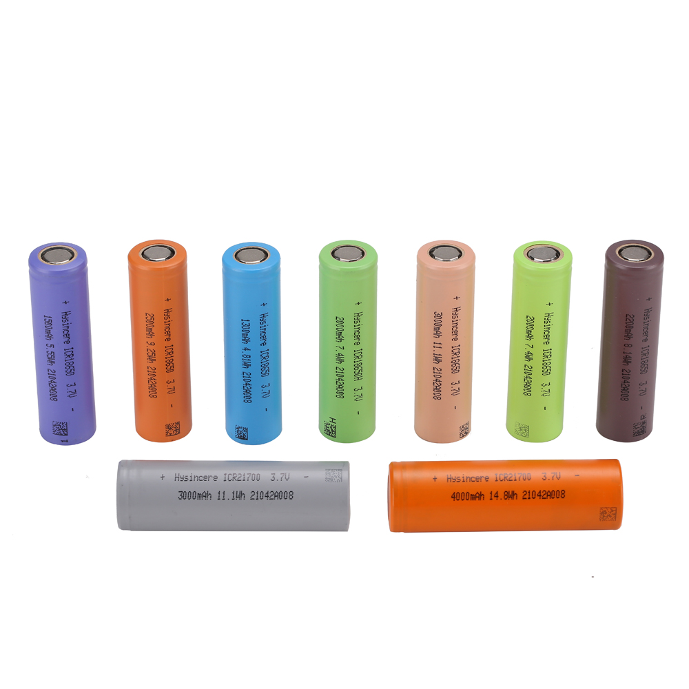 High Discharge 18650 21700 26650 Lithium Ion Battery Cell