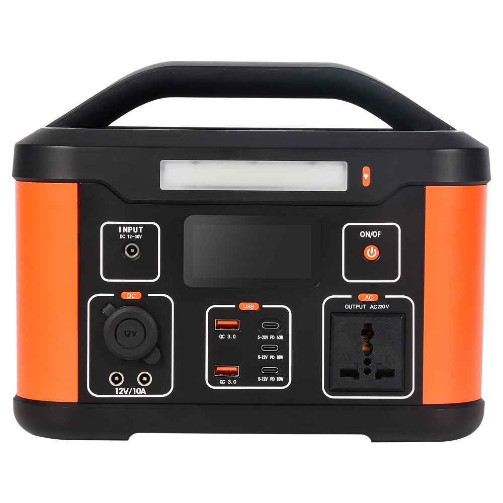 Hysincere 500W Portable Power Station Solar Powered