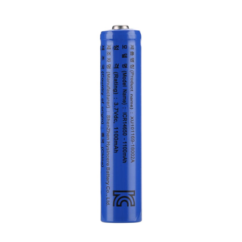 Medical Equipment Cylindrical Lithium Ion Battery 3.7V