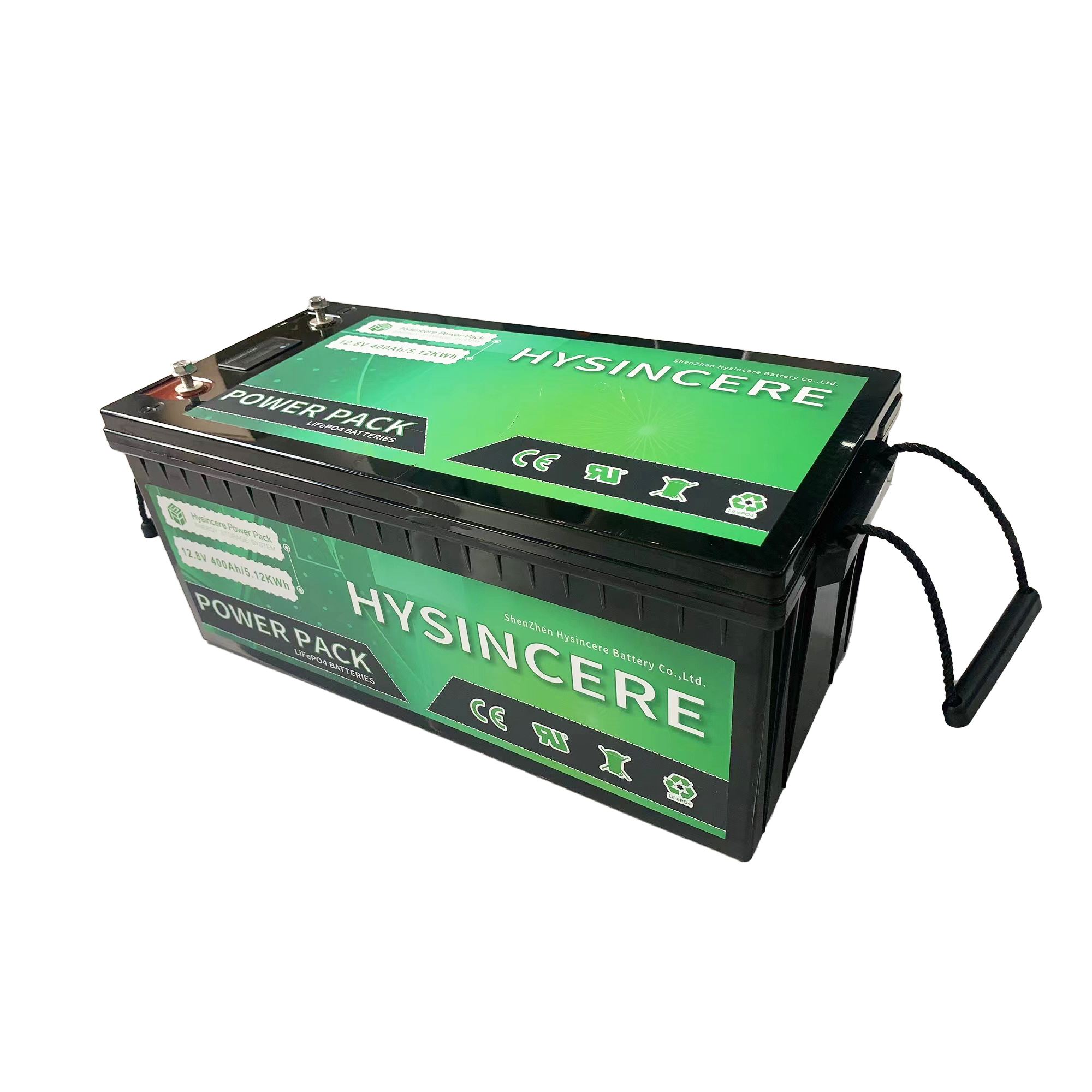 12V 400Ah LiFePo4 Lithium Replacing Lead-acid Battery Pack