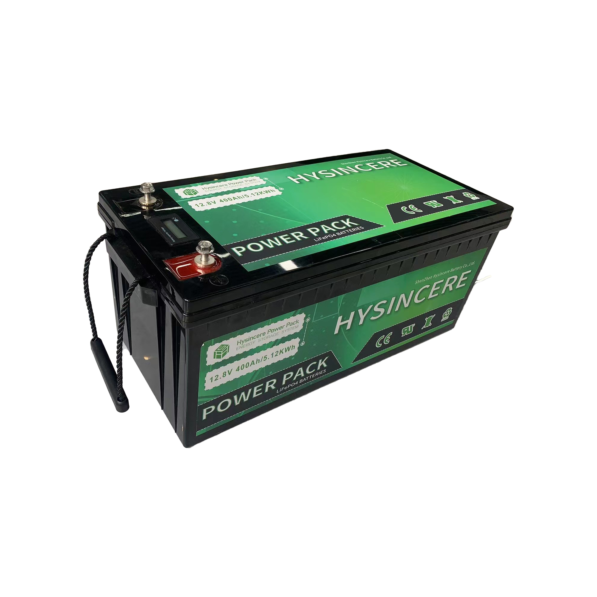 12V 400Ah LiFePo4 Lithium Replacing Lead-acid Battery Pack